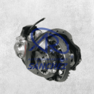 Grupo Diferencial trasero completo J12 / FJ (41 / 11 con bloqueo) - Original Toyota Land Cruiser