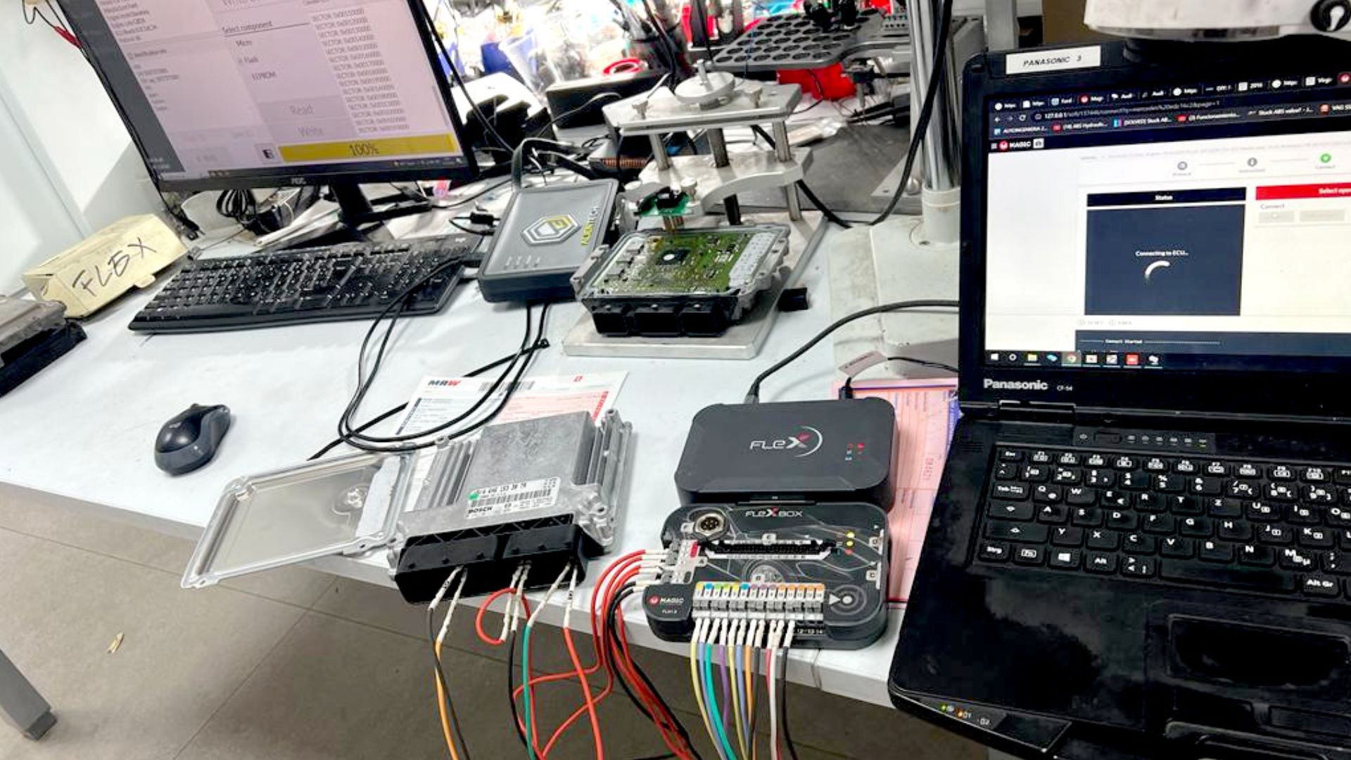 Reprogramación de centralita en Álava