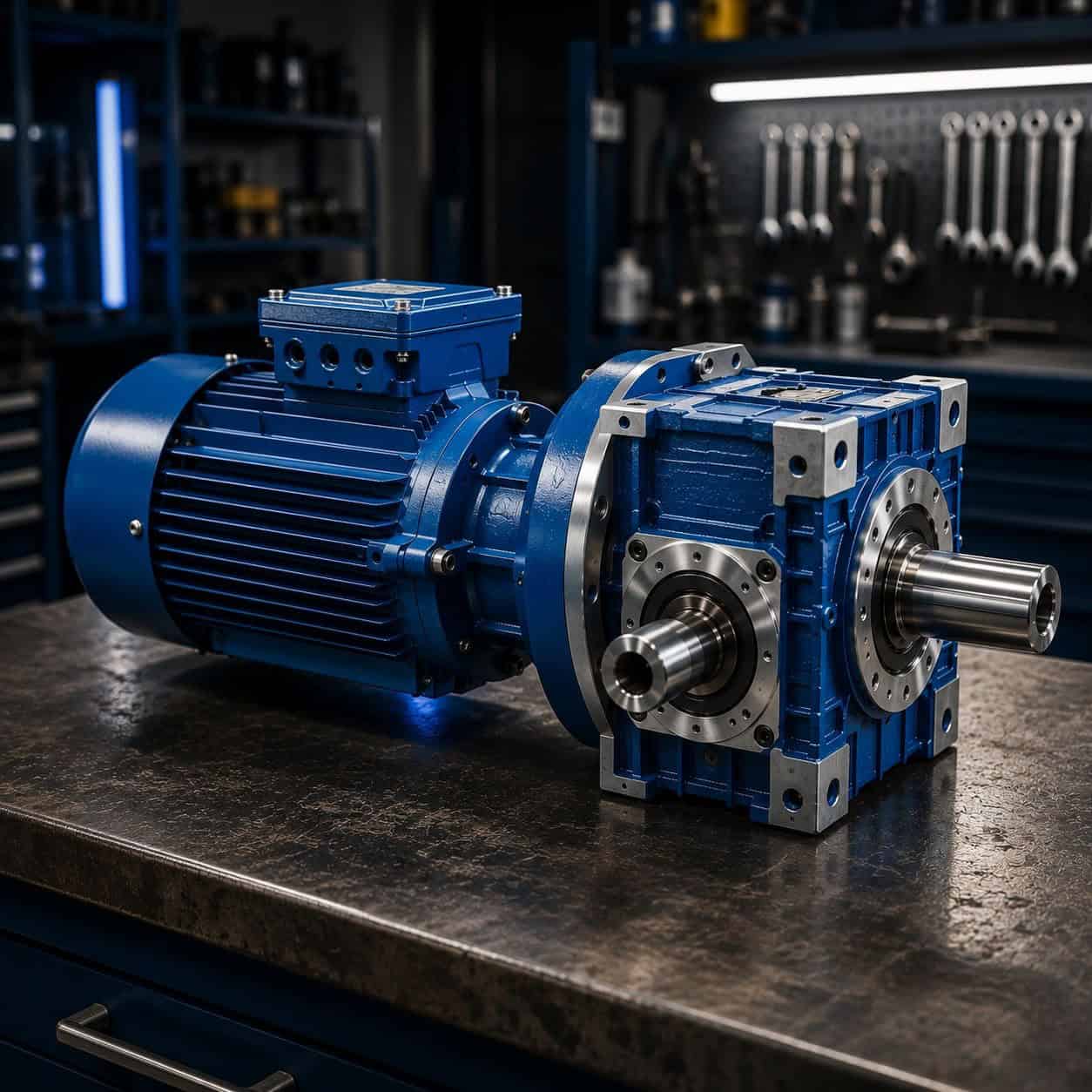 Reparación de motorreductores industriales